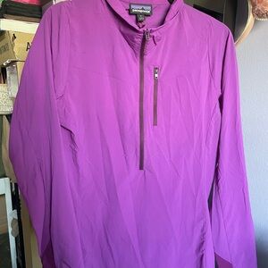 Patagonia Jacket Women's Airshed 1/2 Zip Pullover Nylon Ripstop Ikat
Purple